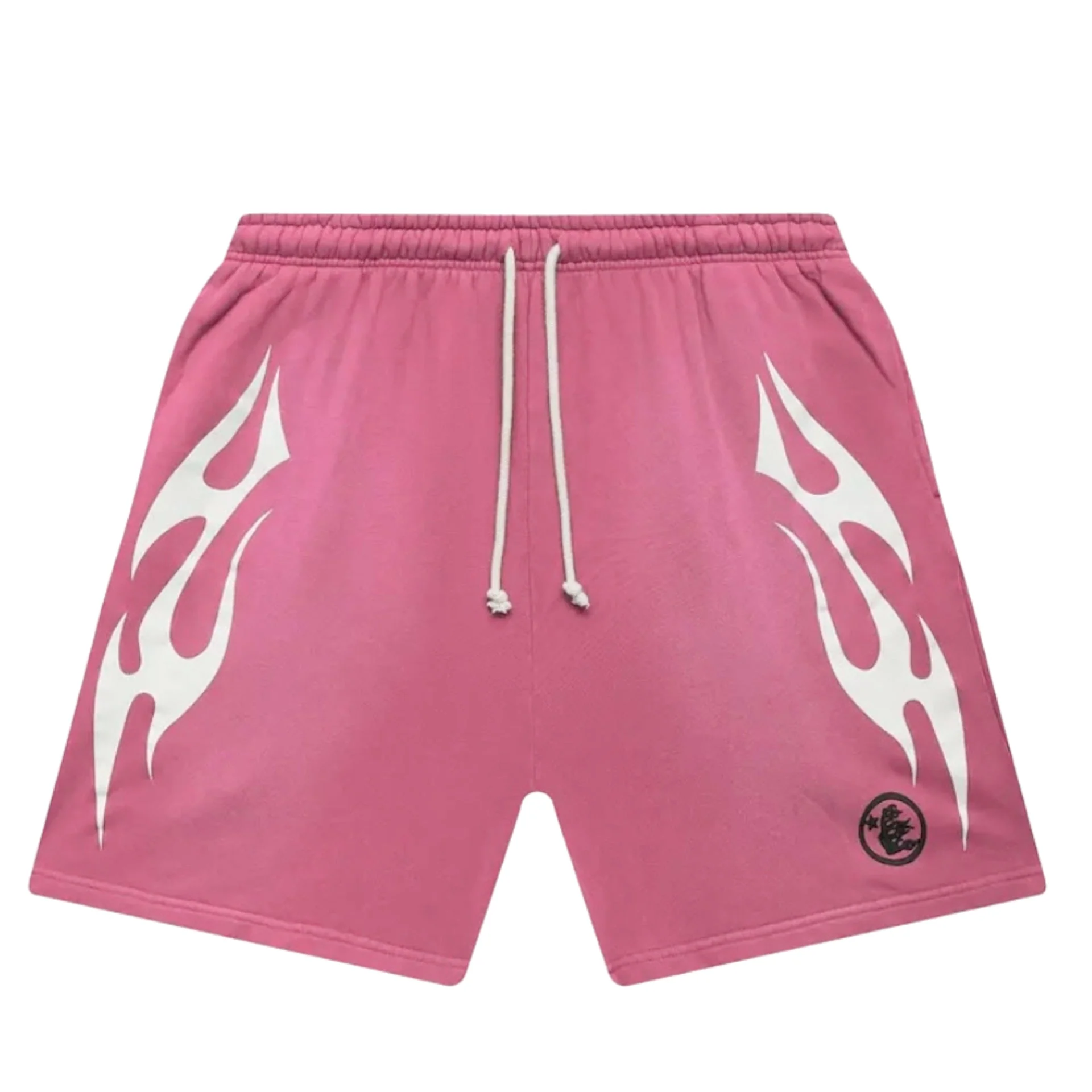 Hellstar Flame Shorts /  Pink