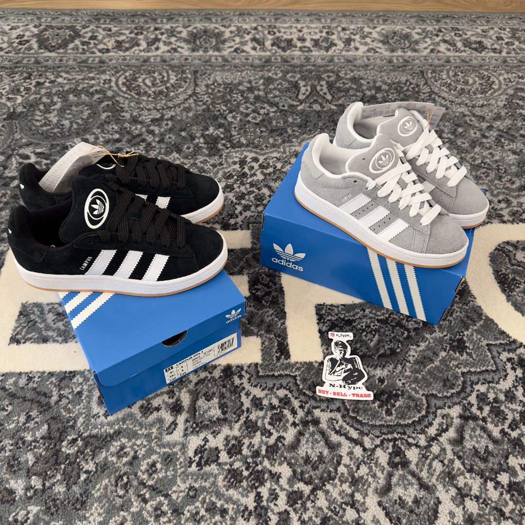 Adidas Campus 00s Grey Gum (Kids) - Image 7