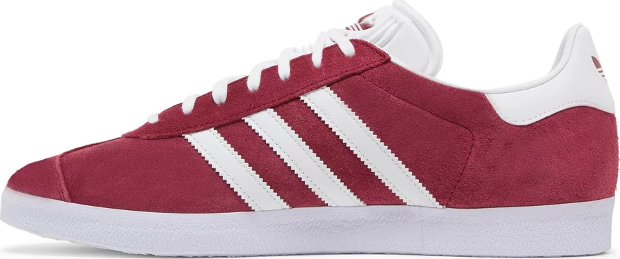 Adidas Gazelle Collegiate Burgundy White - Image 2
