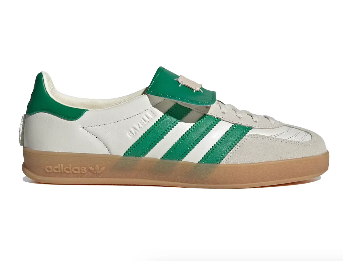 Adidas Gazelle Indoor Foot Industry Off White Green