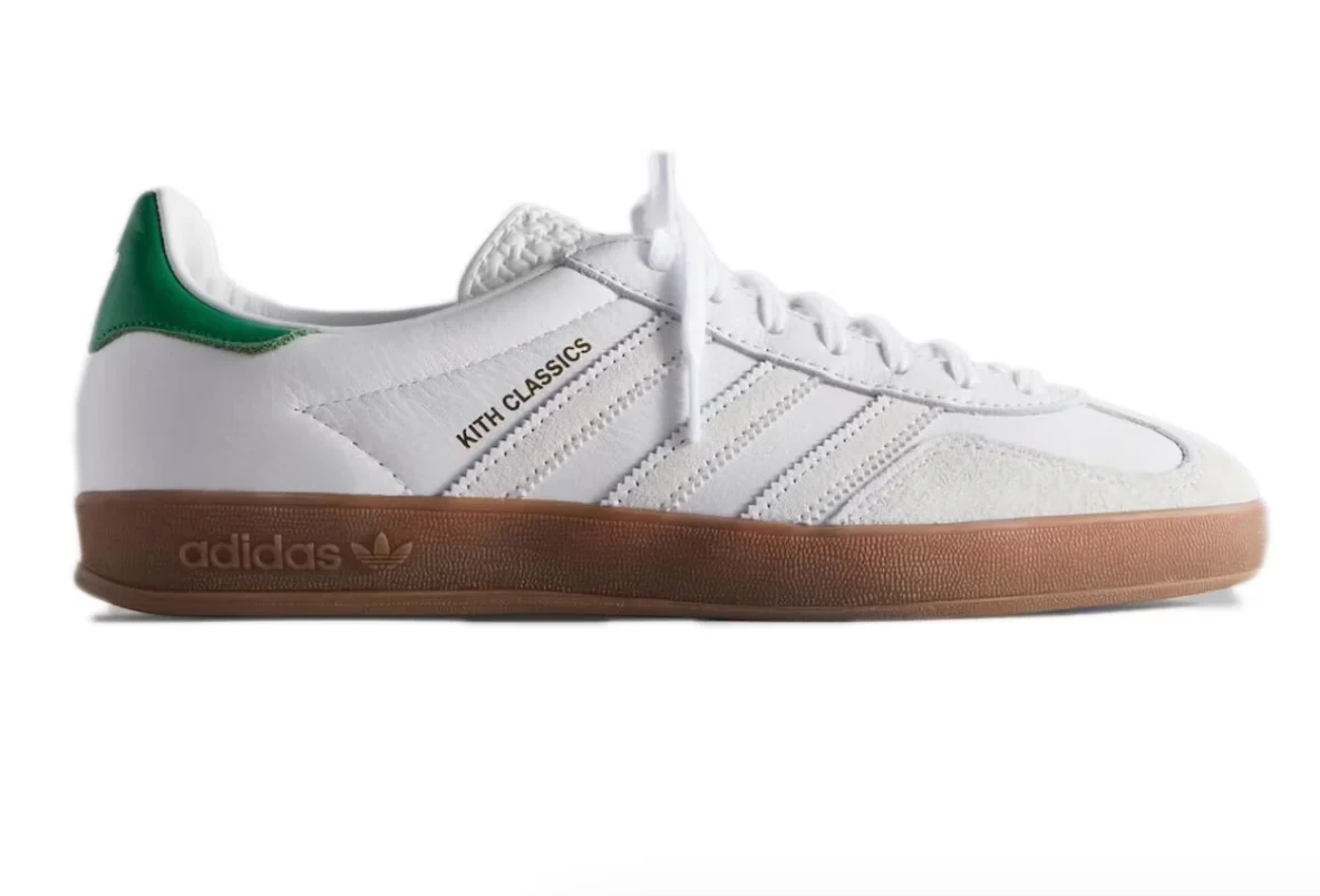 Adidas Gazelle Indoor Kith Classics White Green