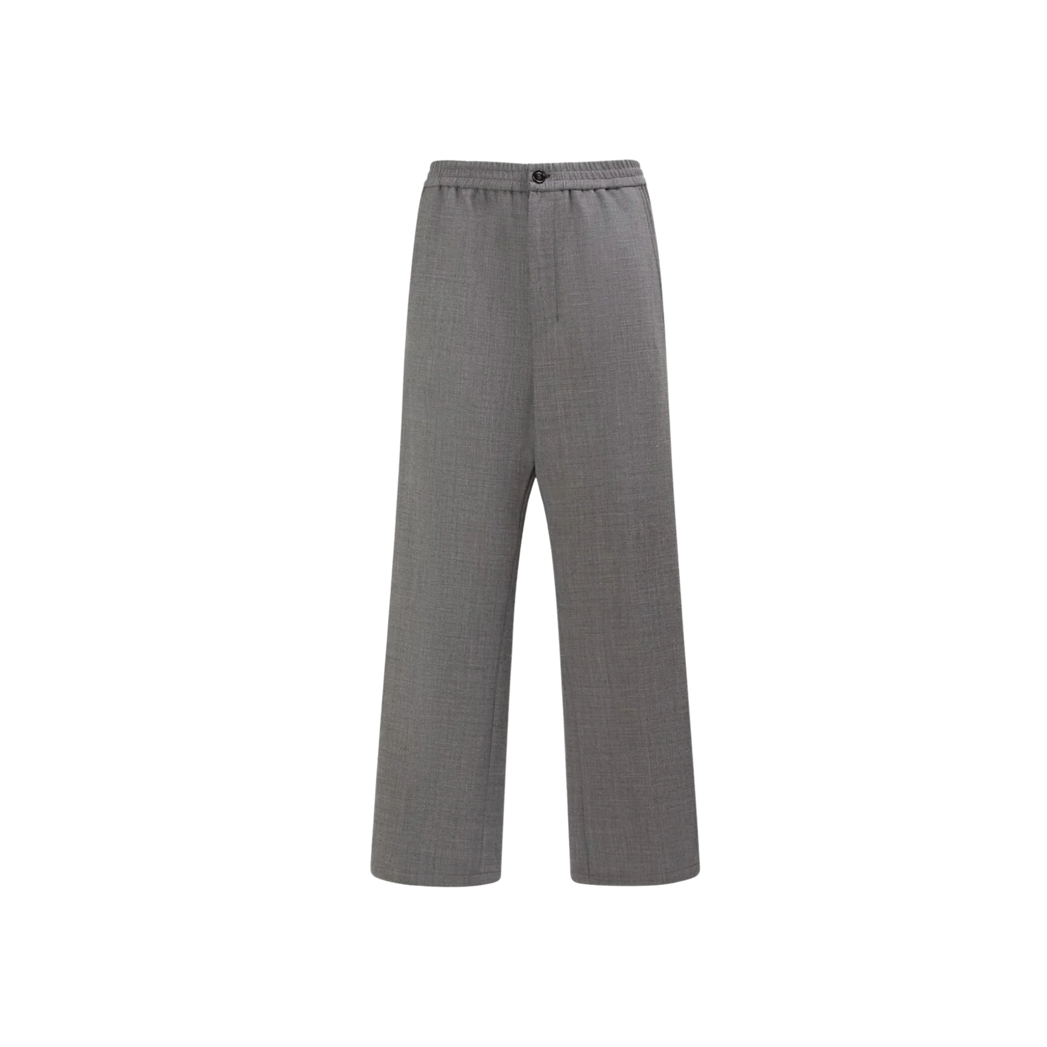 AMI Paris Wool Blend Straight Pants
