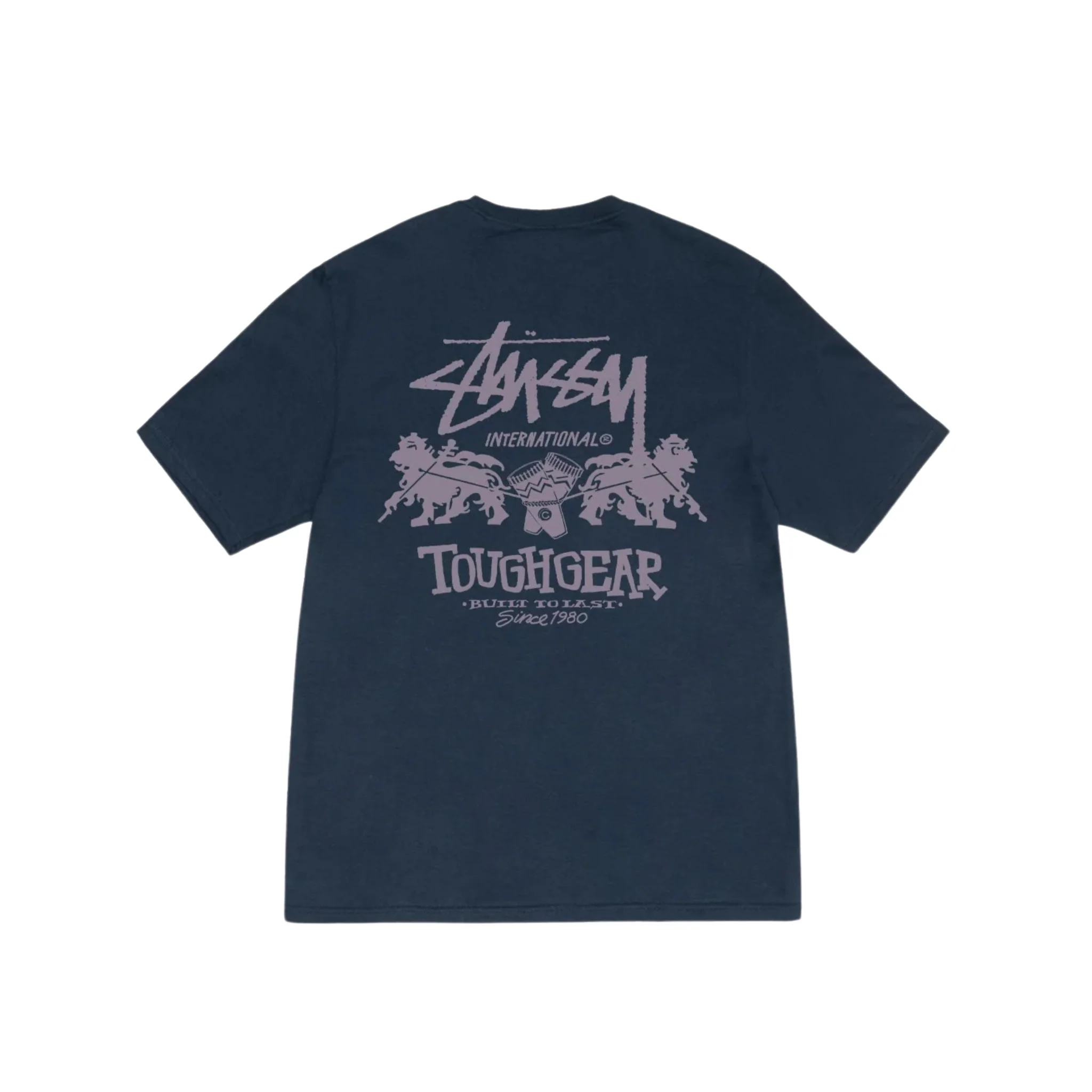 AUKCJA Stussy Tough Gear International Tee Navy