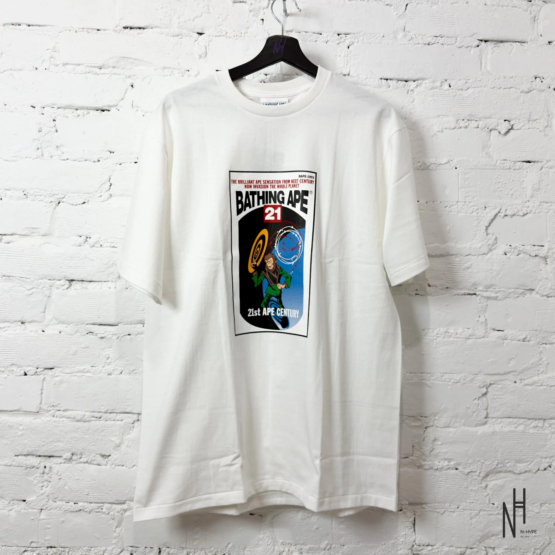 Bape 21st Ape Century Tee White
