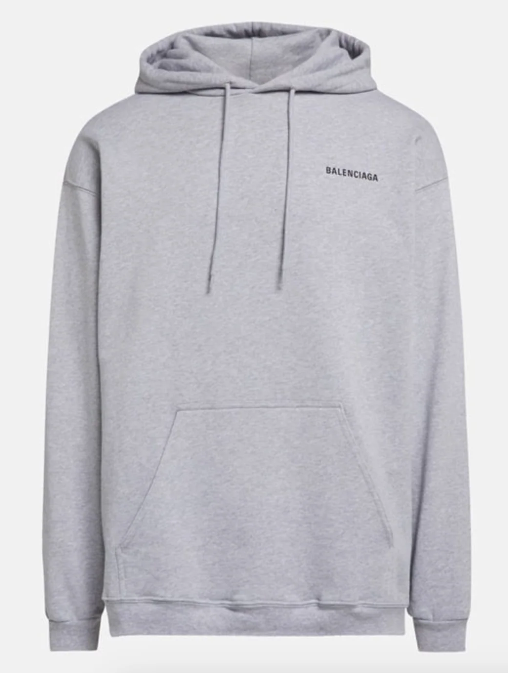 Balenciaga Basic Hoodie Grey