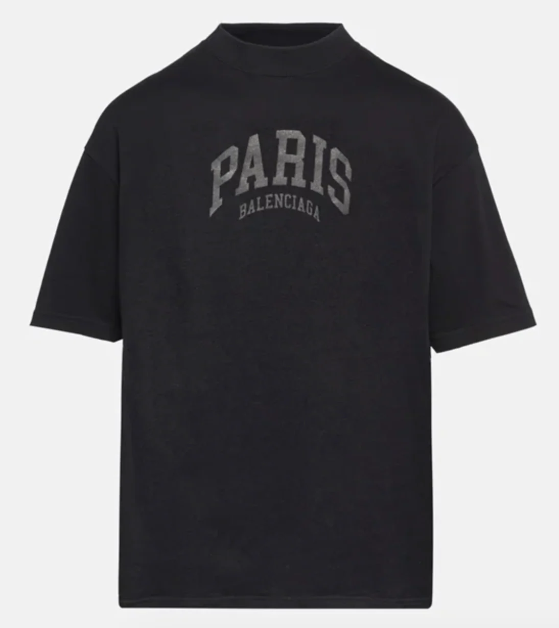 Balenciaga Paris T-shirt Black