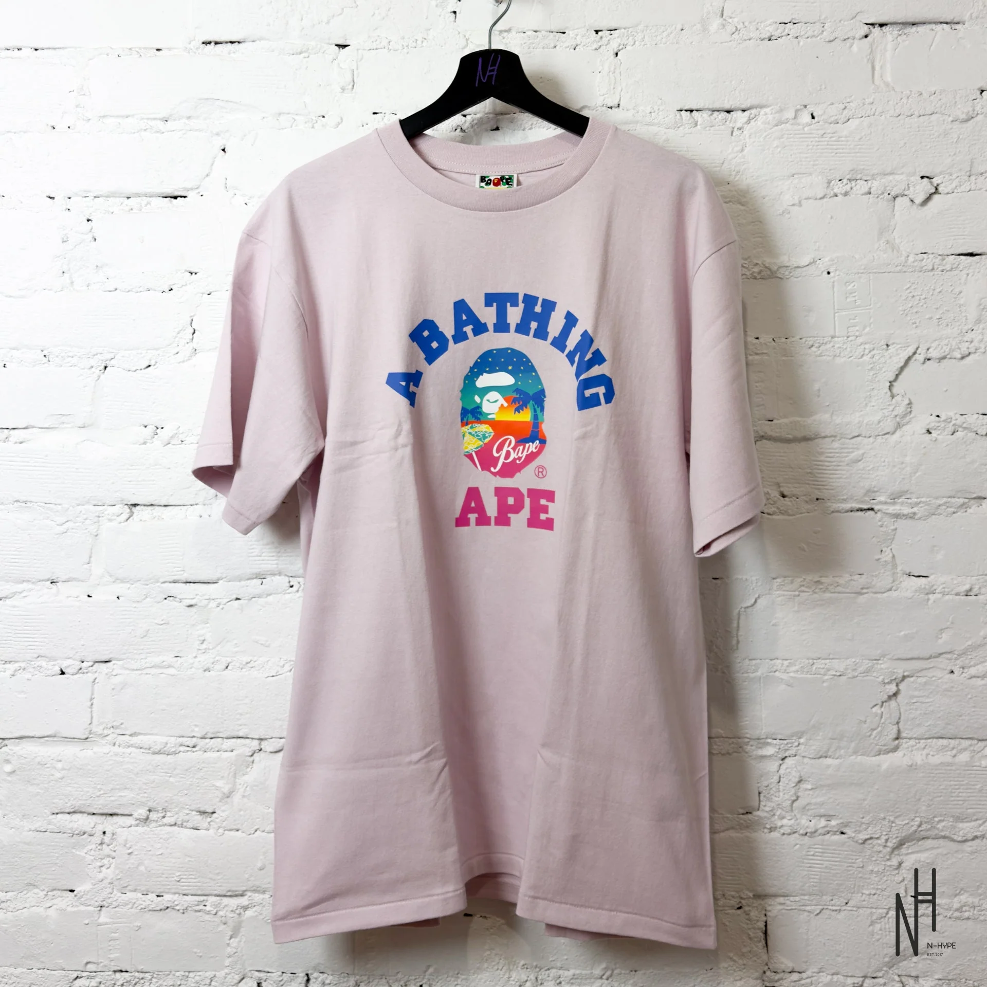 BAPE Sunset Beach Tee Purple