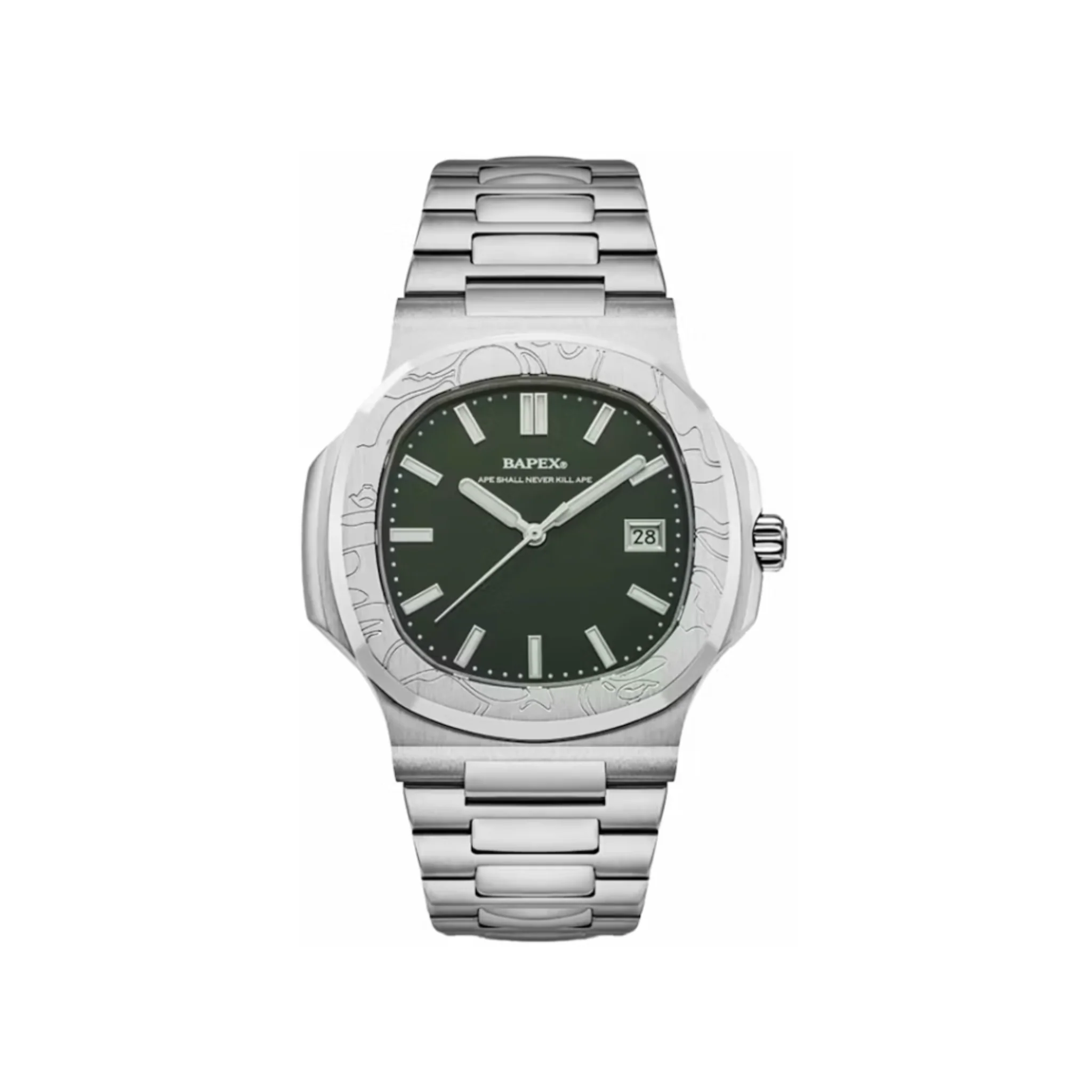BAPE Type 10 II BAPEX Watch Olivedrab