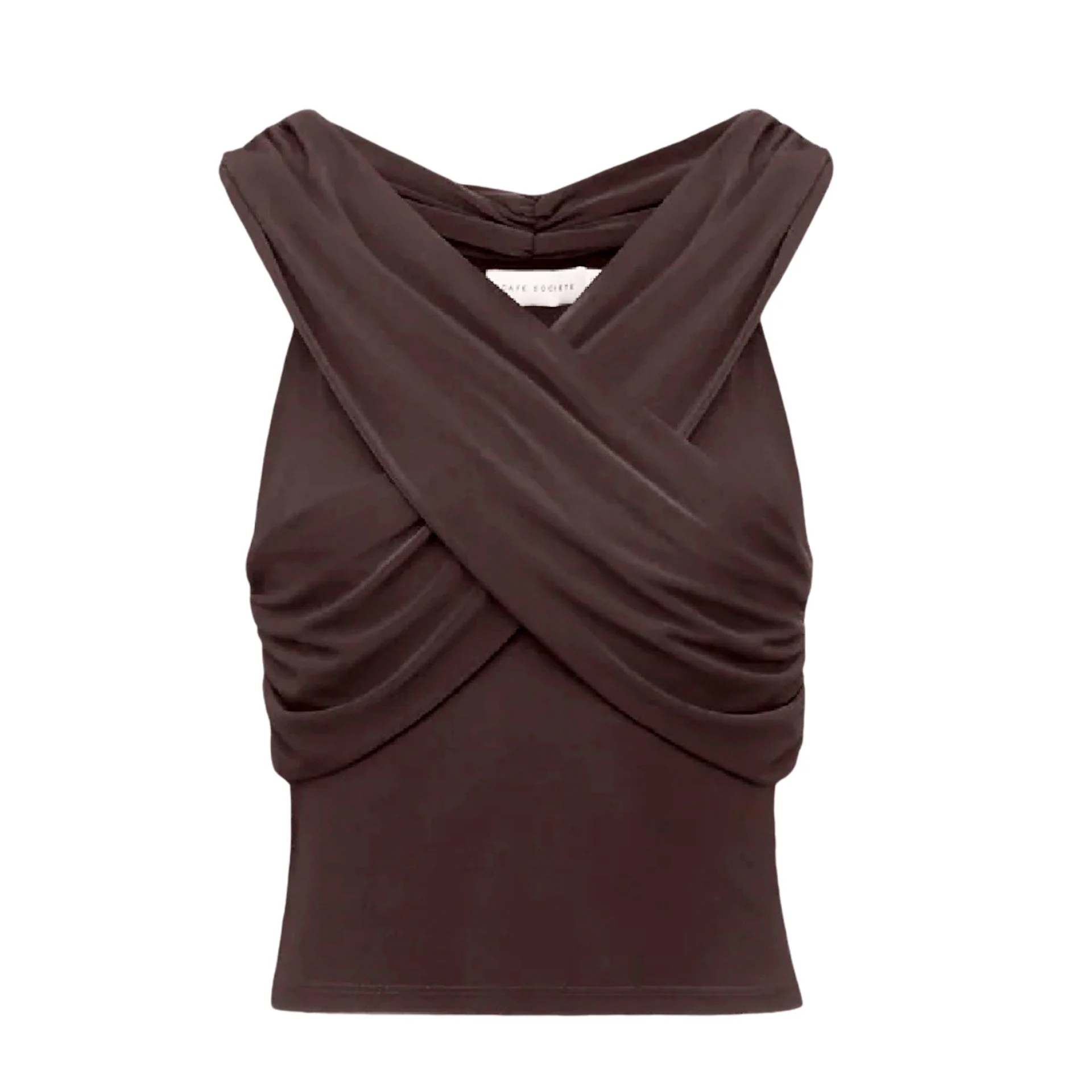 Cafe Societe Top Nemo Chocolate Brown