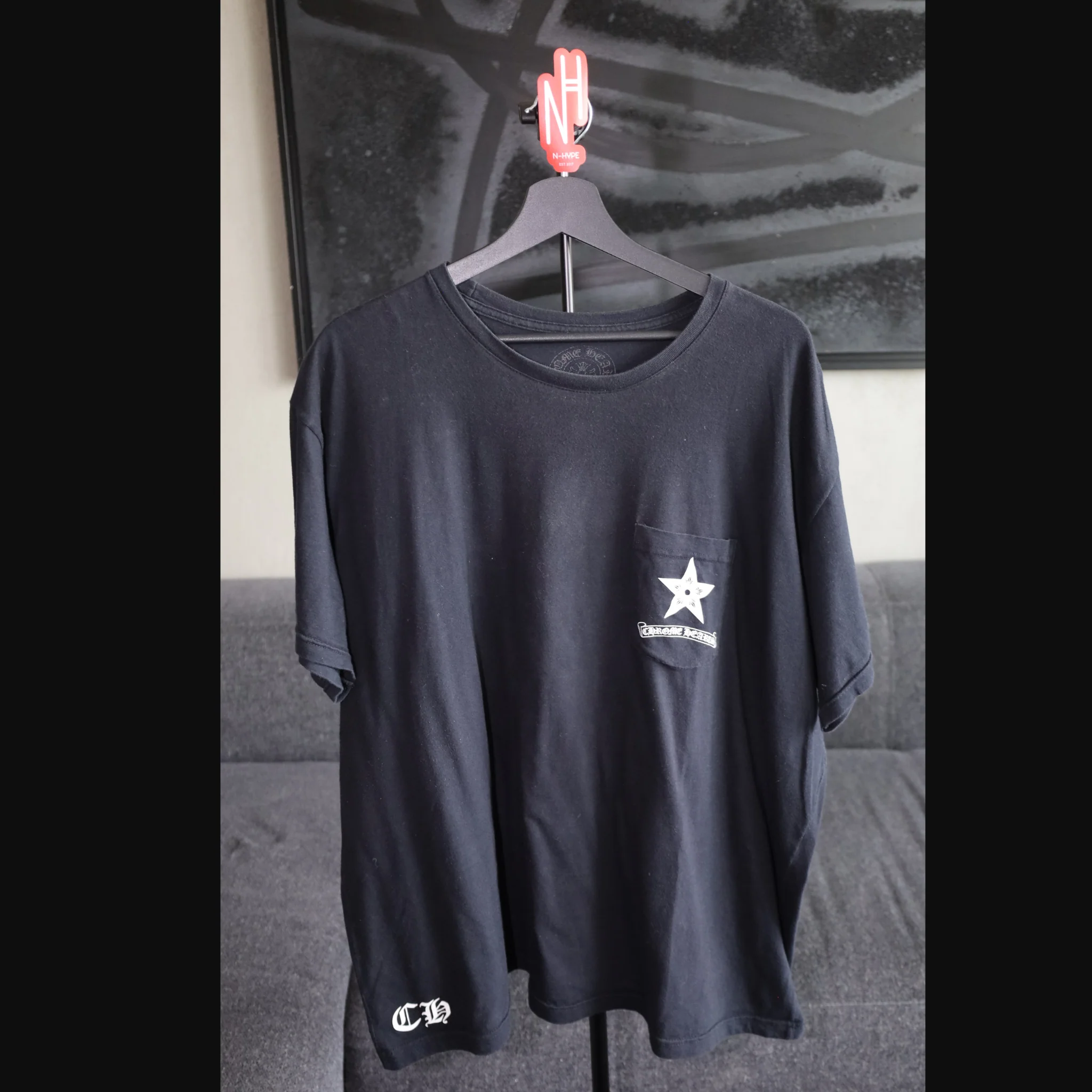 Chrome Hearts 5 Point Star Tee