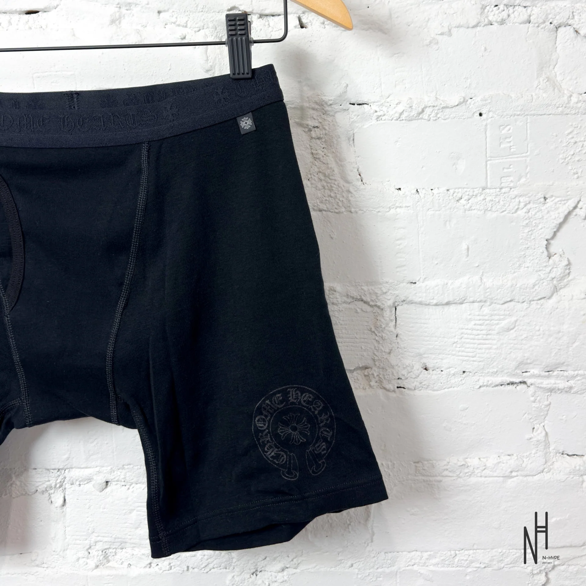 Chrome Hearts All Black Boxer Briefs / Long - Image 2