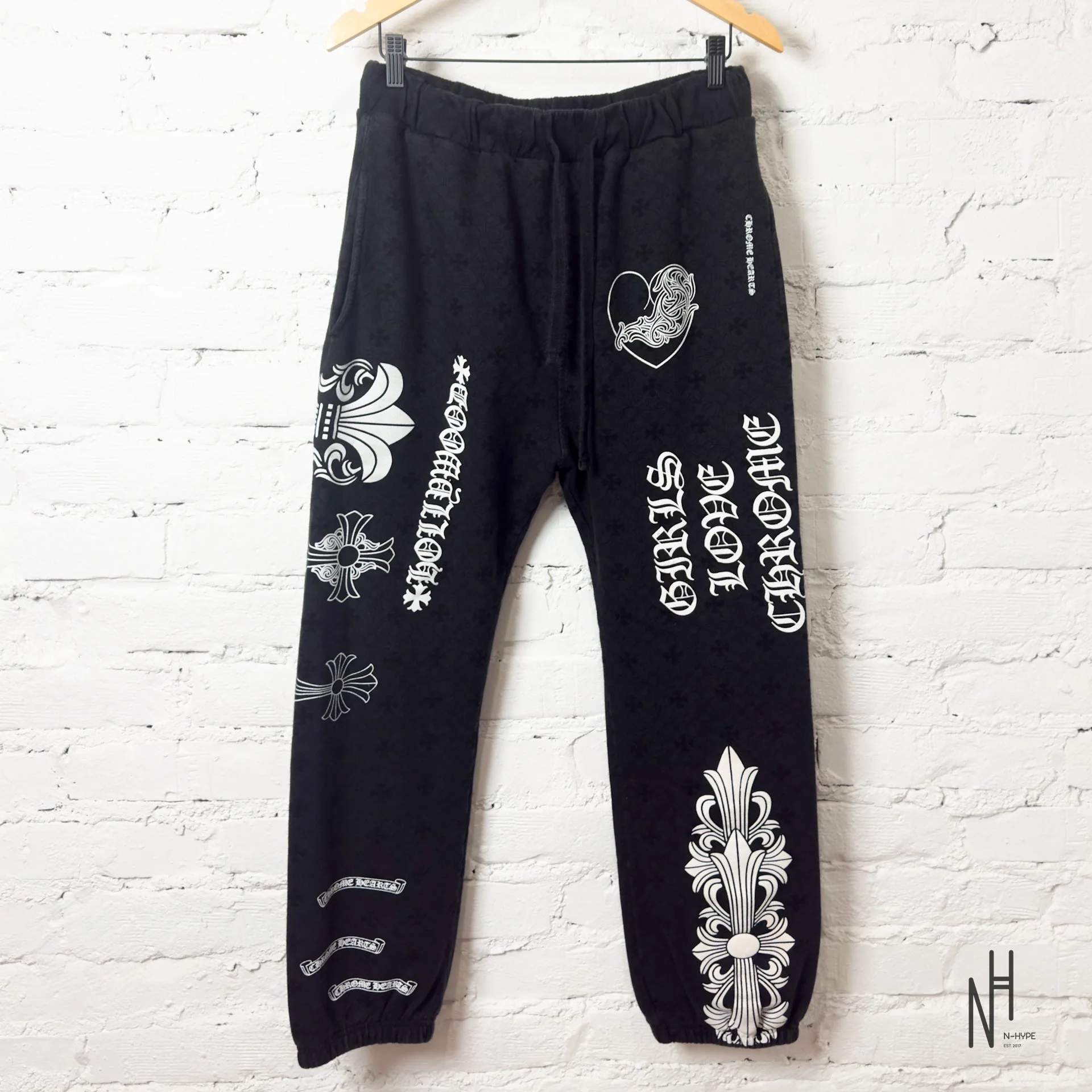 Chrome Hearts Black Sweatpants