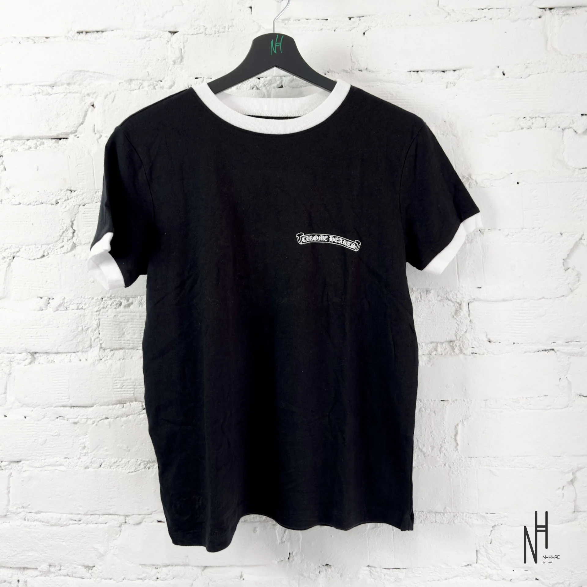 Chrome Hearts Horseshoe Baby Black Tee