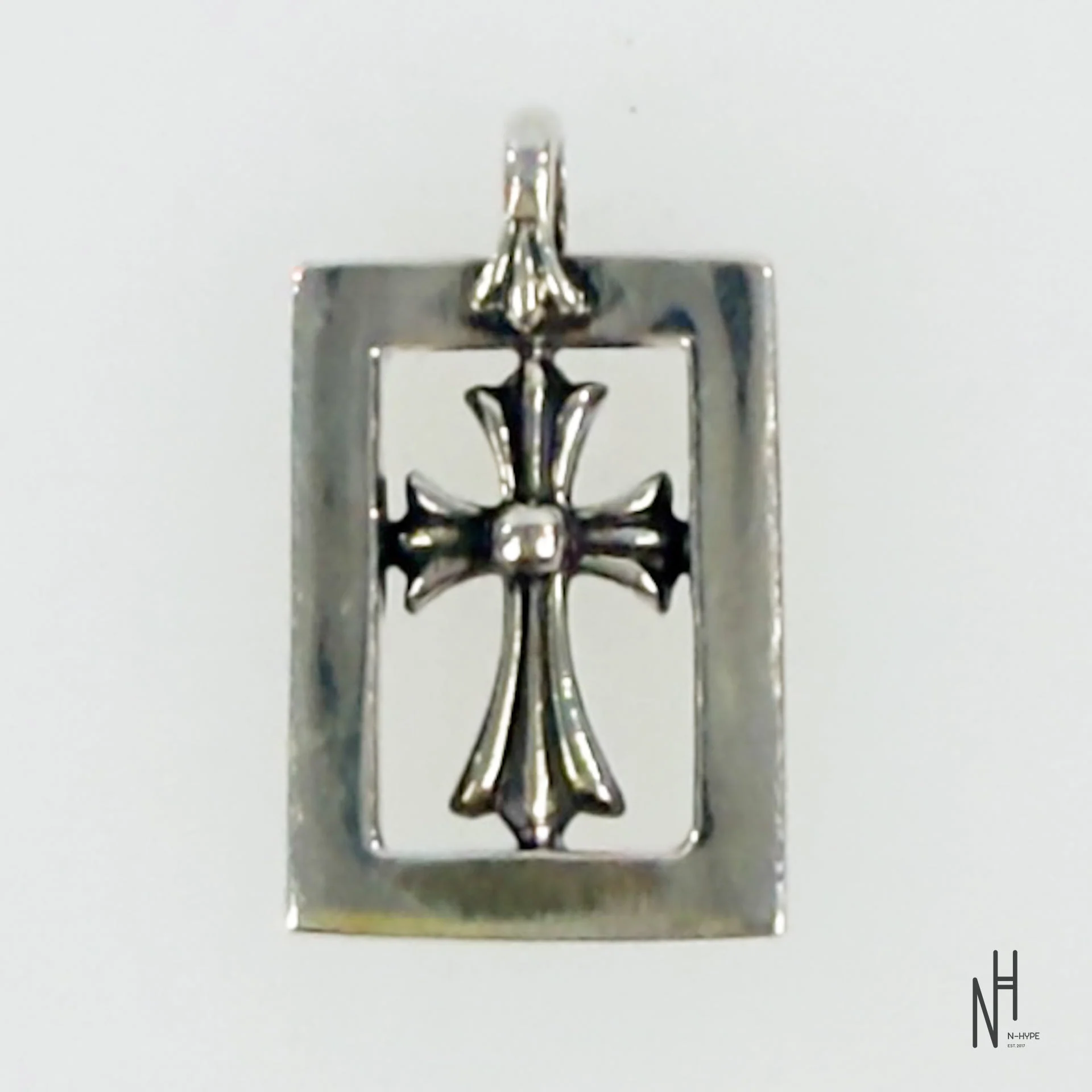 Chrome Hearts Open Framed Charm Pendant