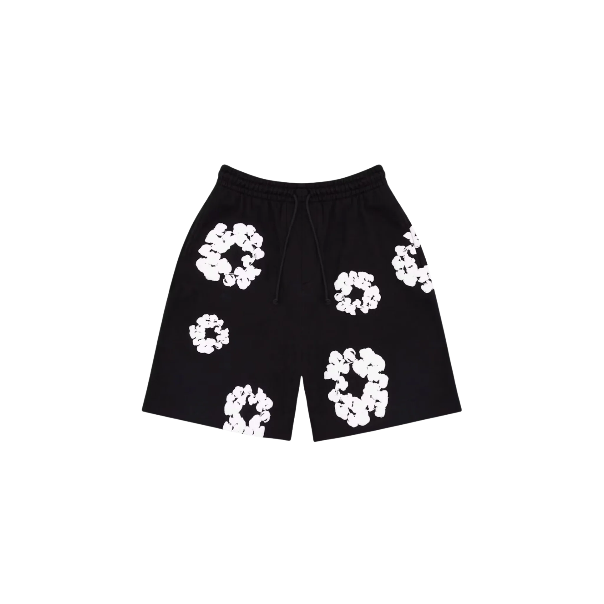 Denim Tears The Cotton Wreath Shorts Black