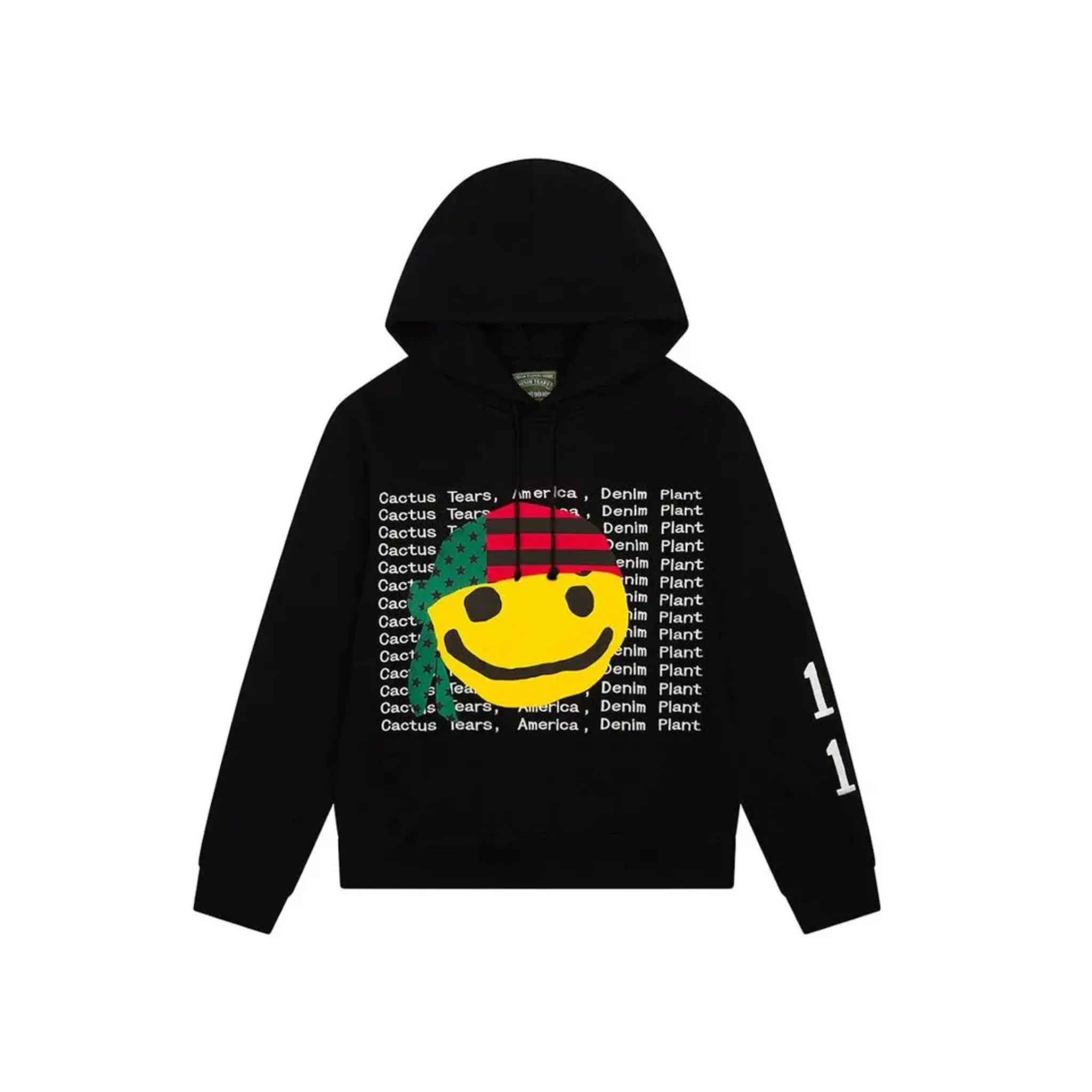 Denim Tears x CPFM Cactus Tears Hoodie Black
