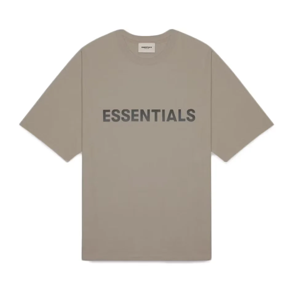 Essentials Applique Shirt Taupe