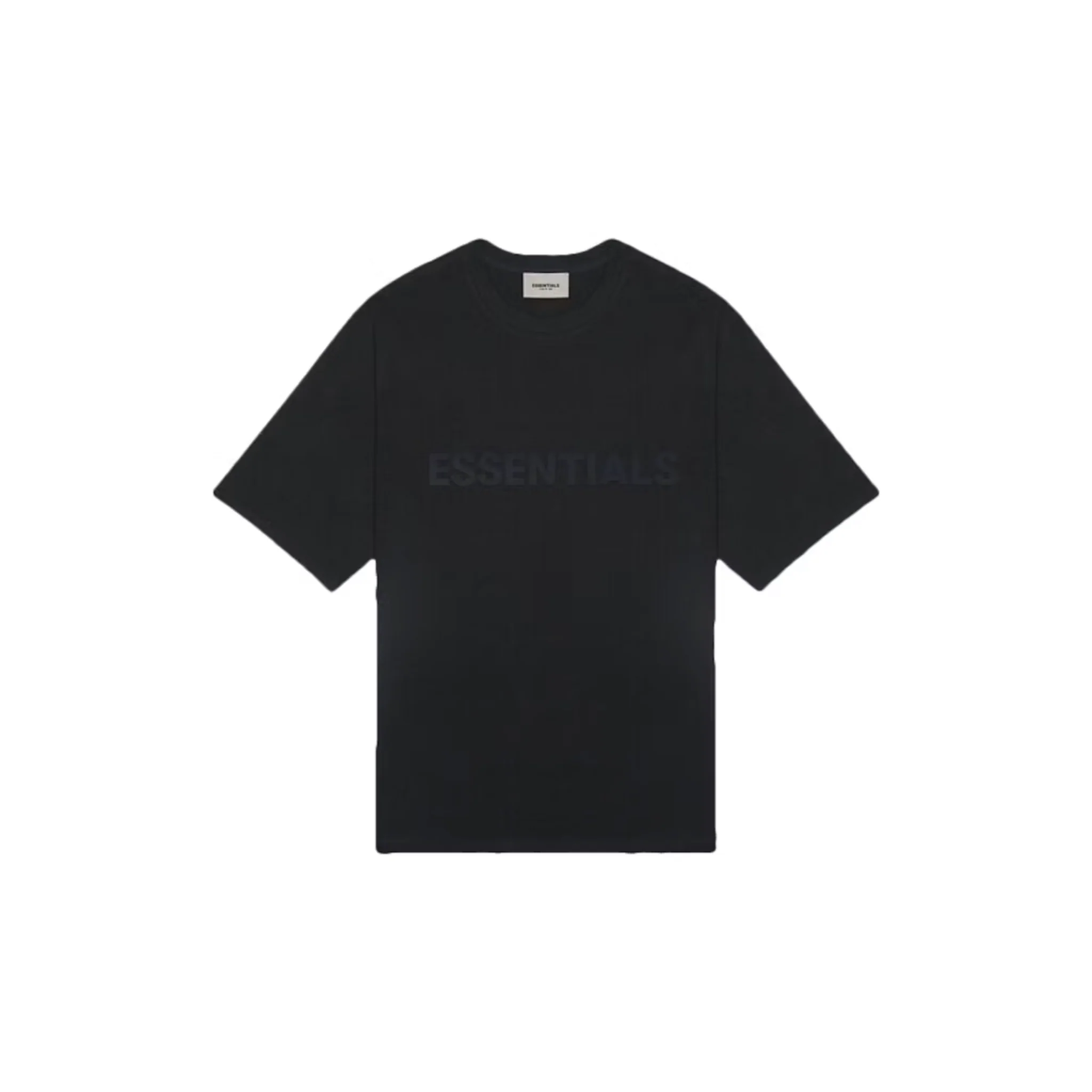 Essentials Shirt Applique Logo Black