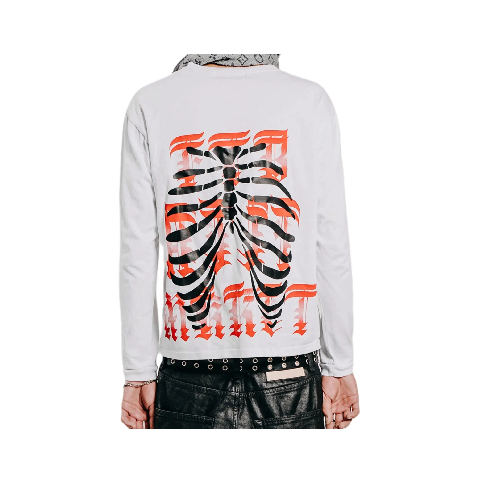 FVCKTHISBRAND FTB FLEA MRKET LONGSLEEVE WHITE