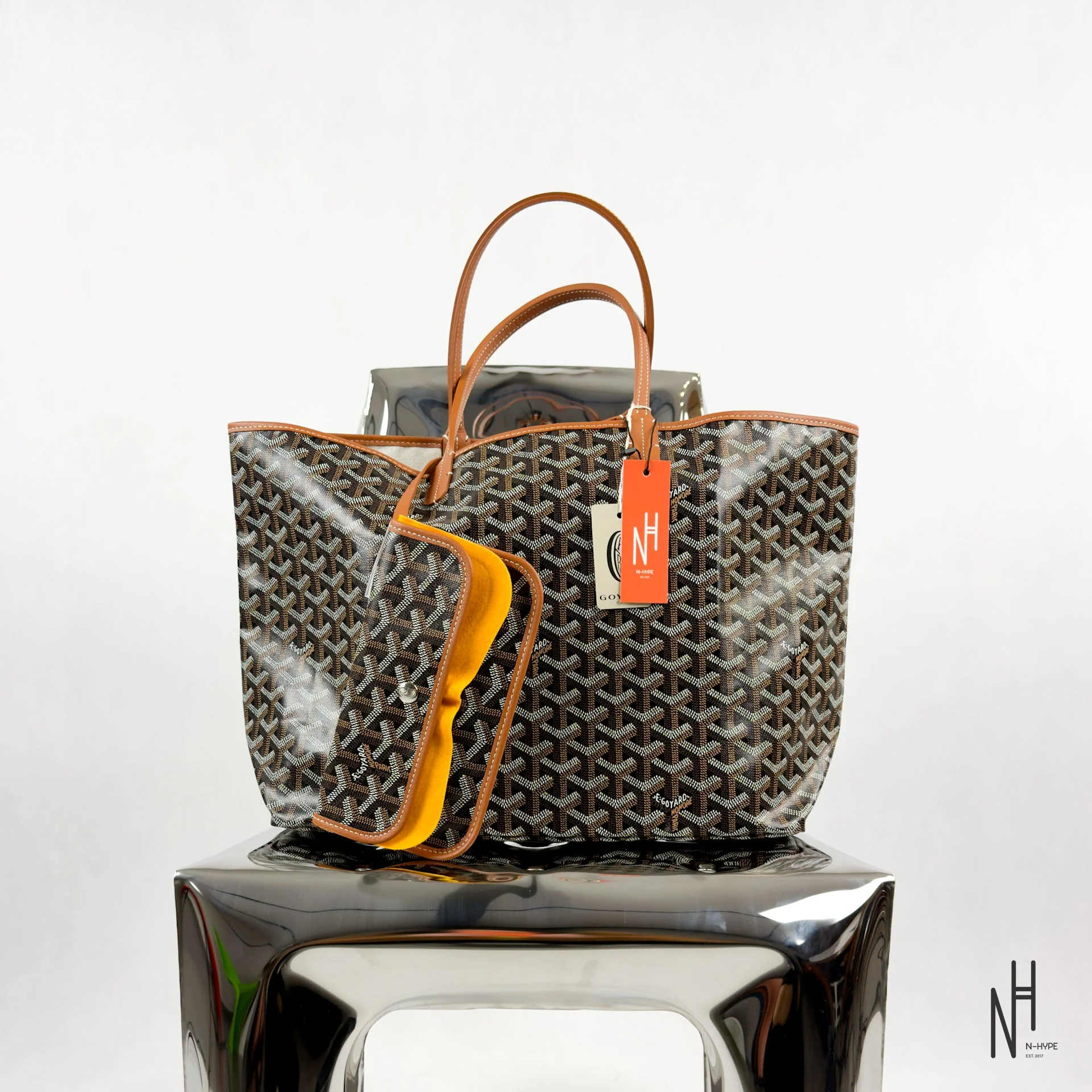 Goyard Sac Saint Louis PM Black / Nature