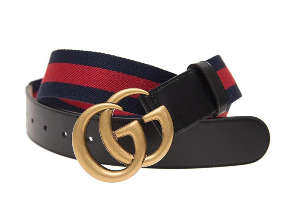 Gucci Marmont Web Belt