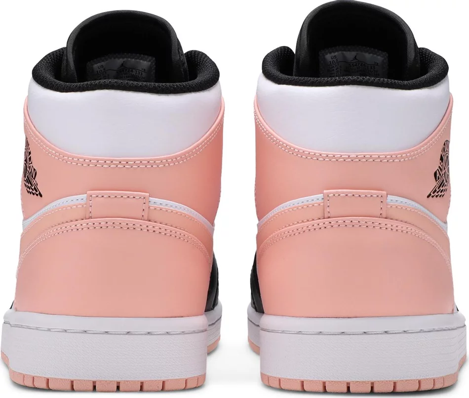 Jordan 1 Mid Arctic Orange Black Toe - Image 4