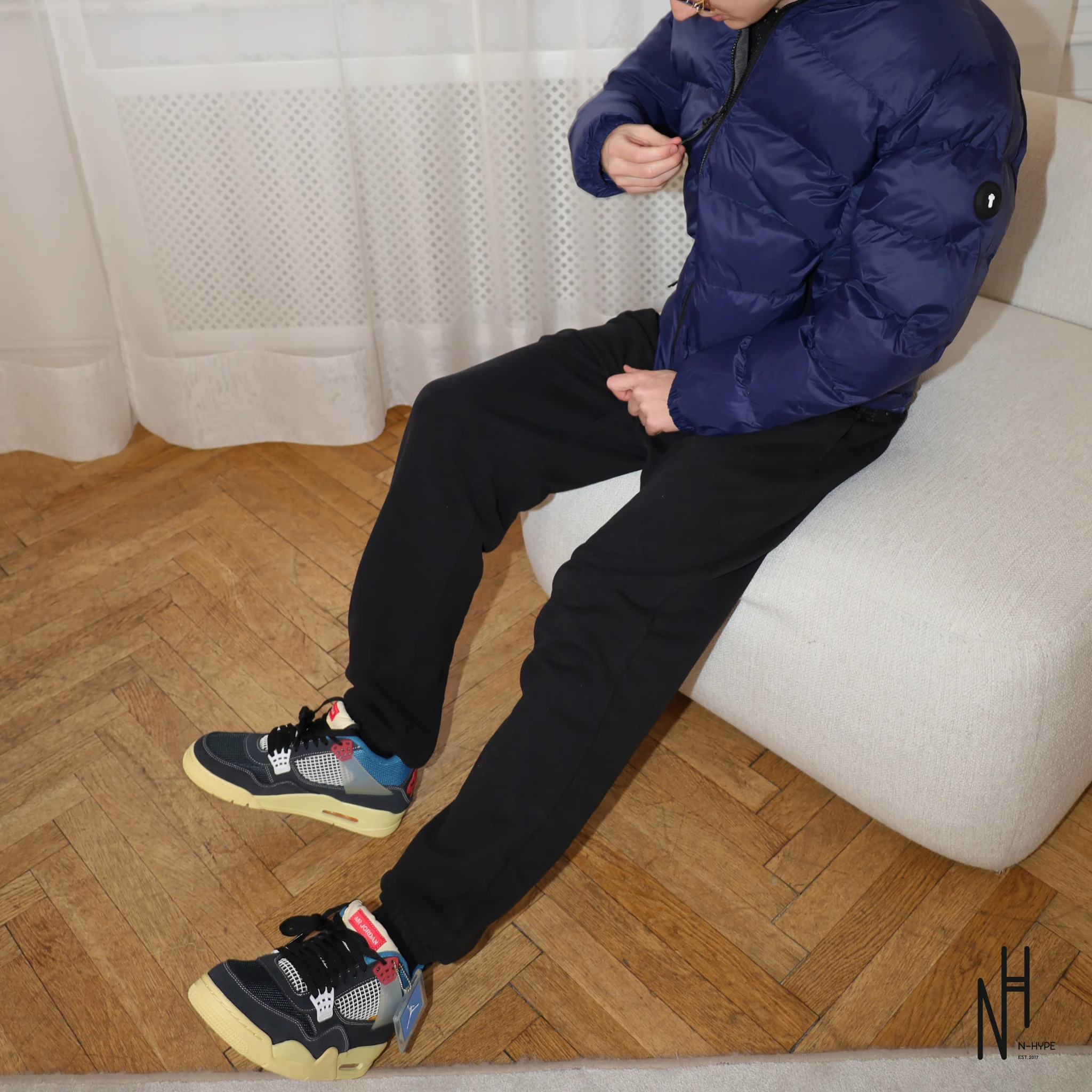 Jordan 4 Retro Union Off Noir - Image 5