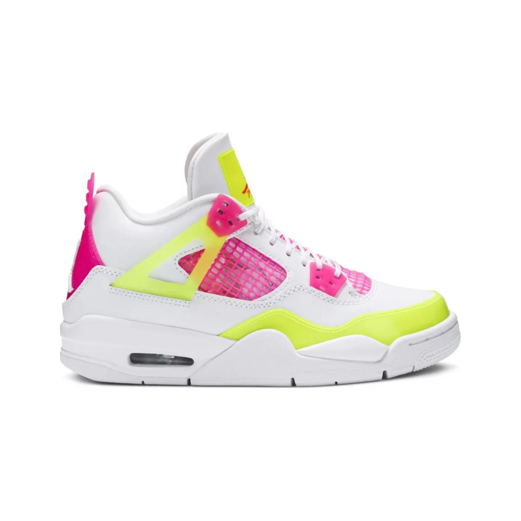 Jordan 4 Retro White Lemon Pink (GS)