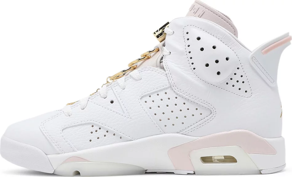 Jordan 6 Retro Gold Hoops (W) - Image 2