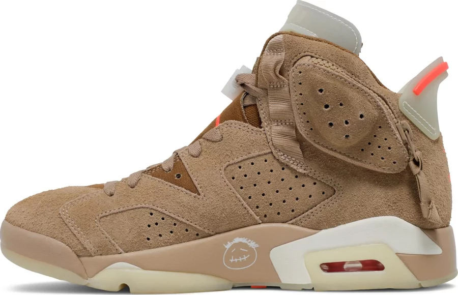 Jordan 6 Retro Travis Scott British Khaki - Image 2