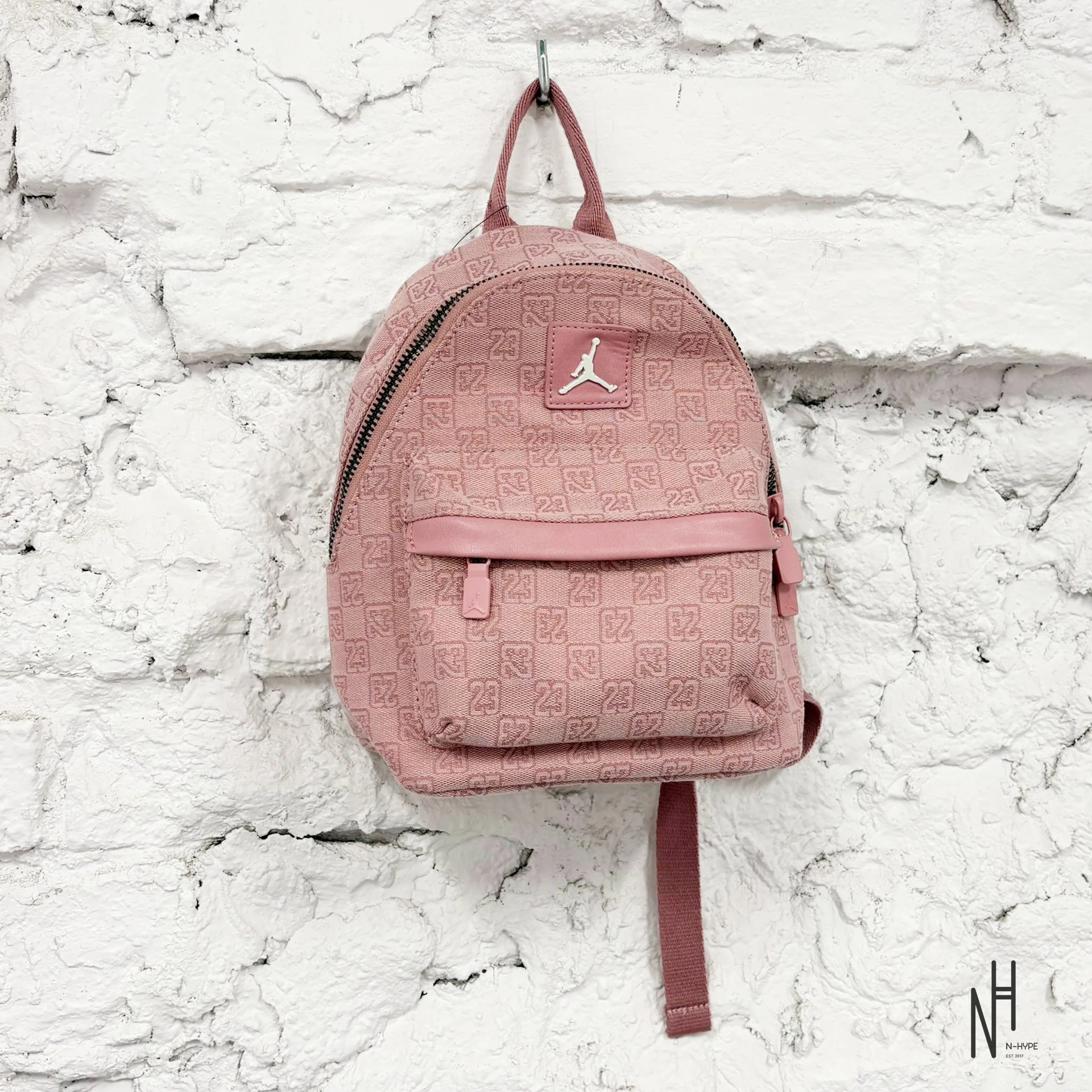 Jordan Monogram Mini Backpack (8L) Pink Glaze