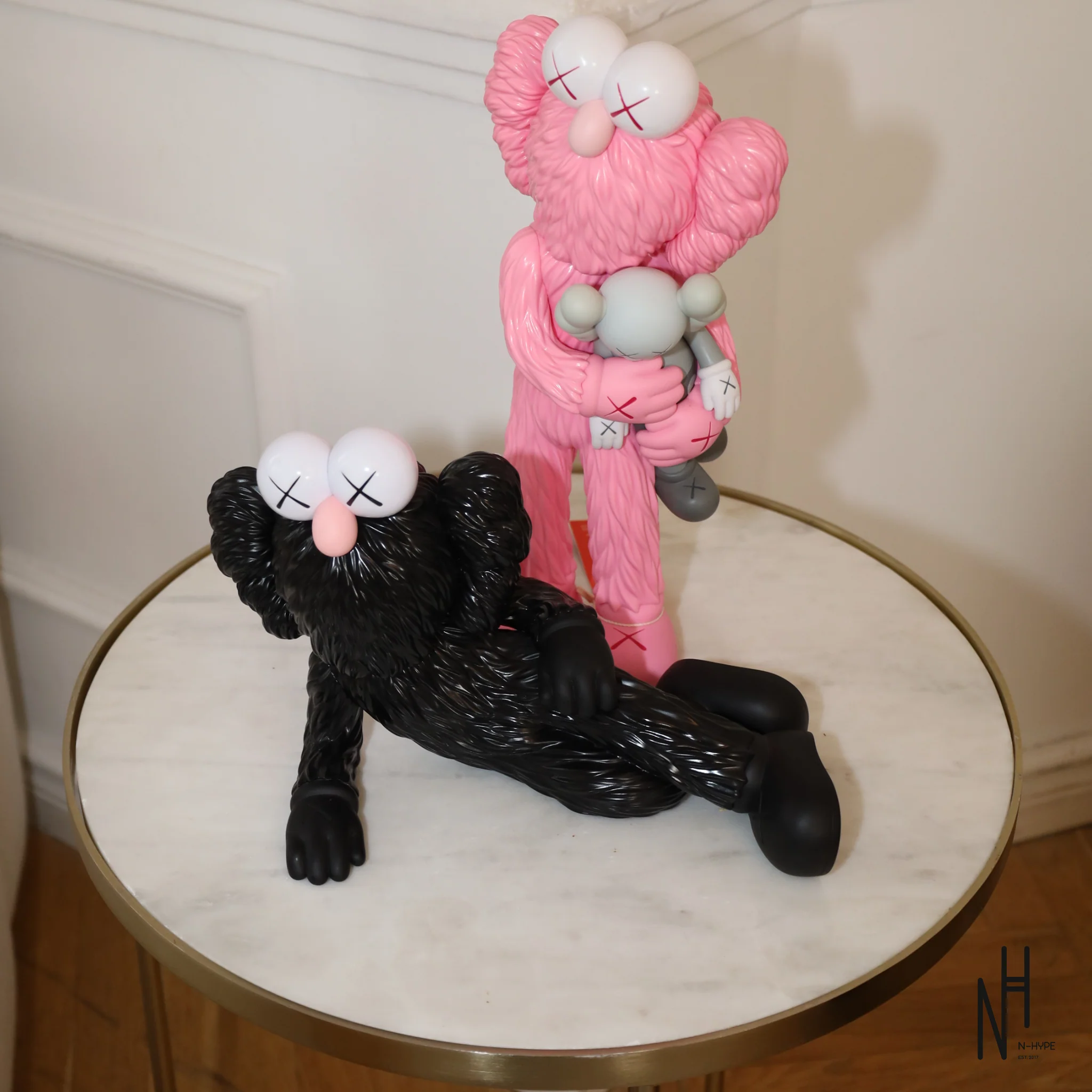 KAWS Take Vinyl Figure Pink - Image 3