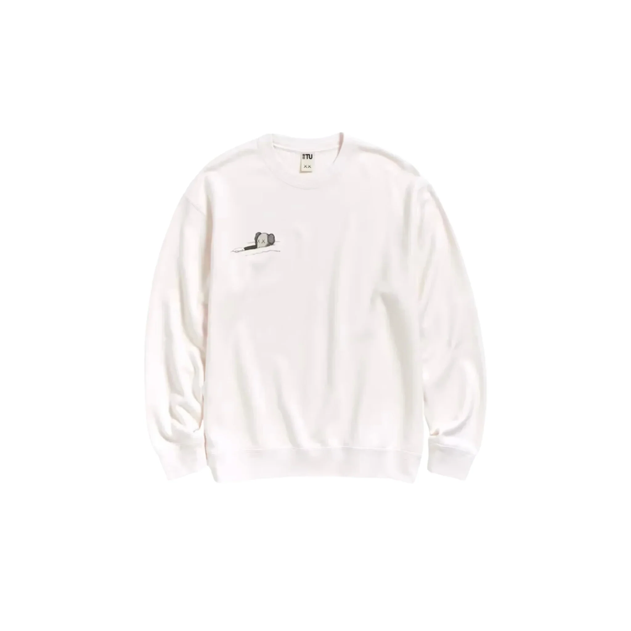 KAWS x Uniqlo Longsleeve Sweatshirt Off-White
