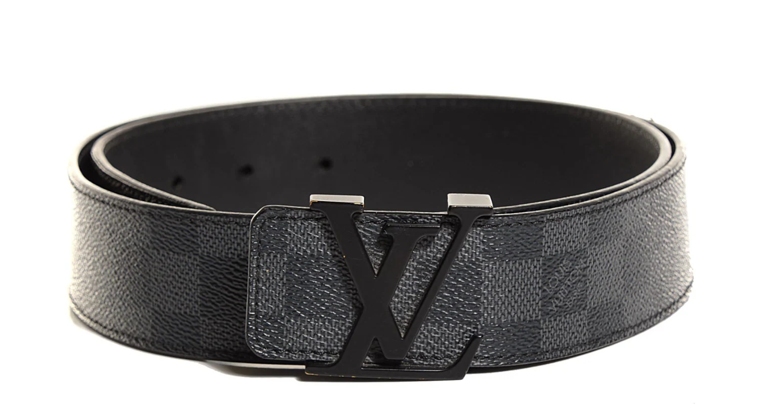 Louis Vuitton Damier Graphite Belt