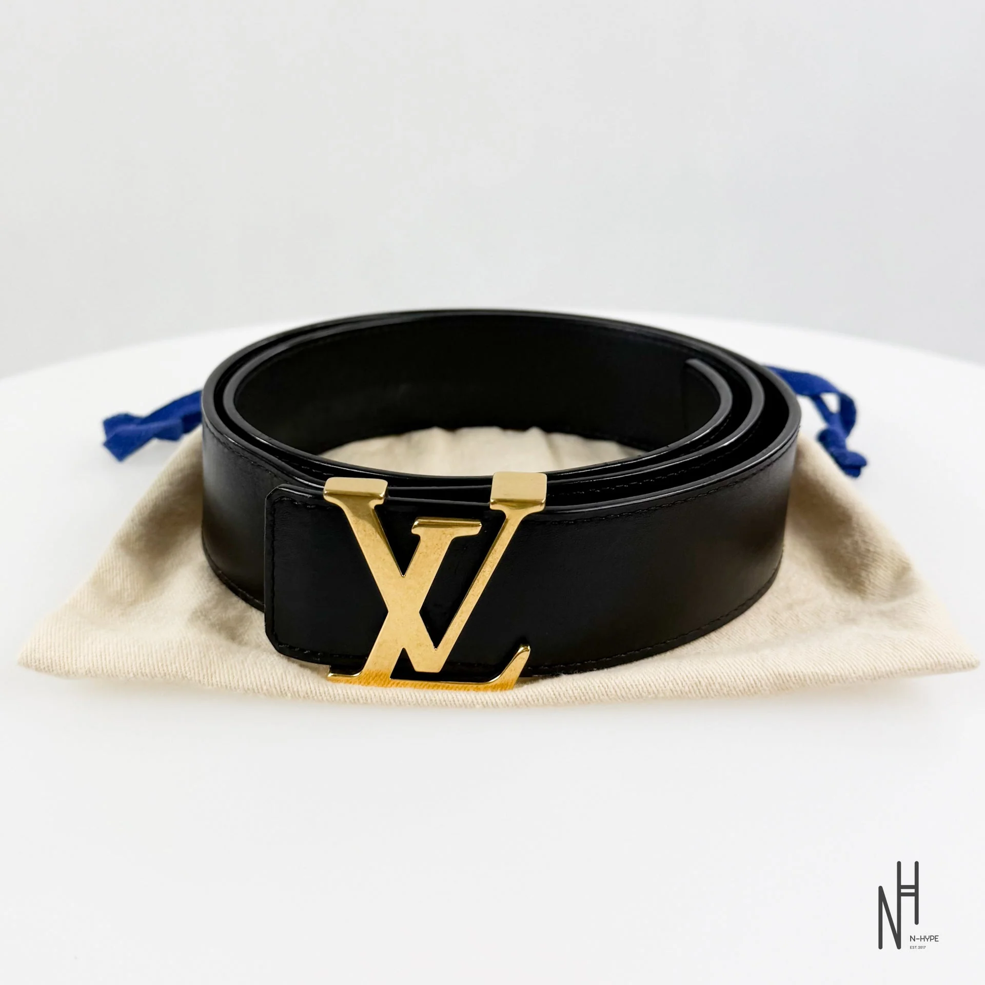 Louis Vuitton LV Initiales Belt / Black
