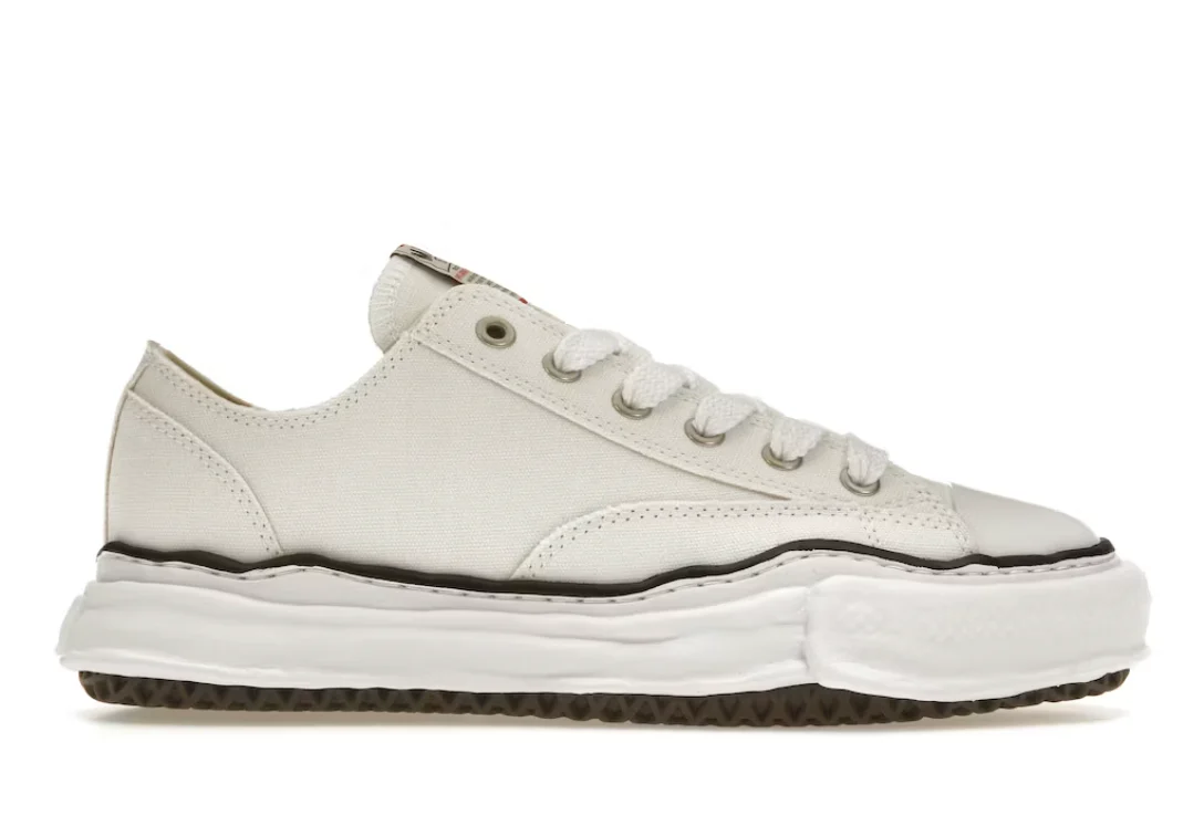 Maison Mihara Yasuhiro Peterson OG Sole Canvas Low White