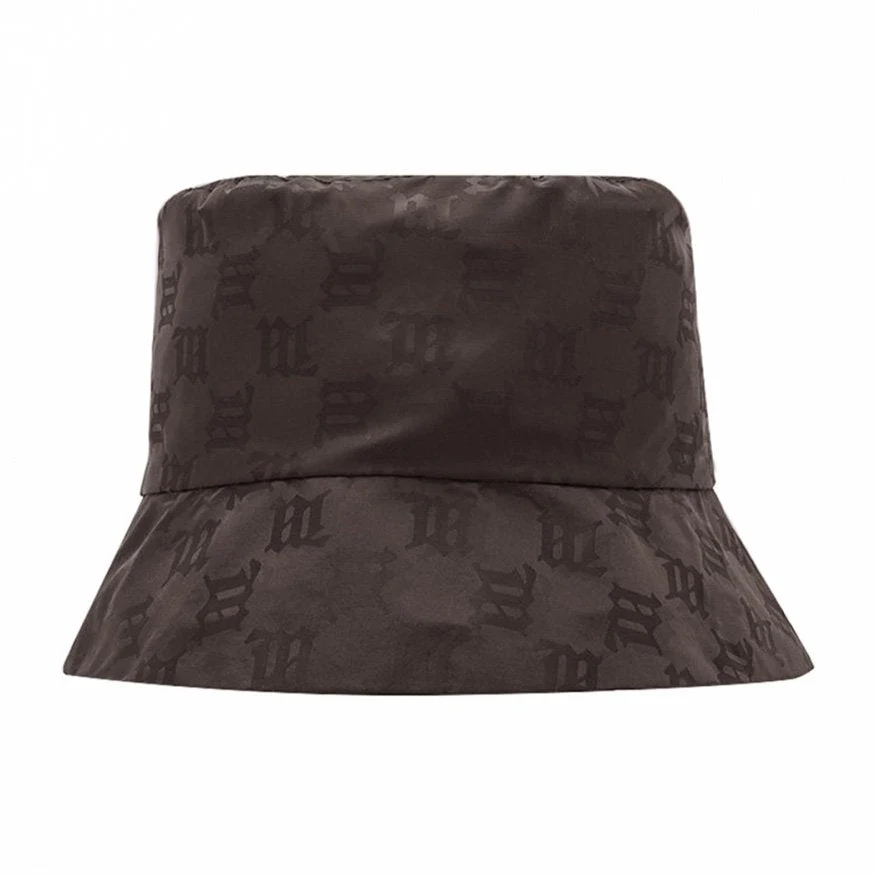 MISBHV Monogram Nylon Bucket Hat Brown