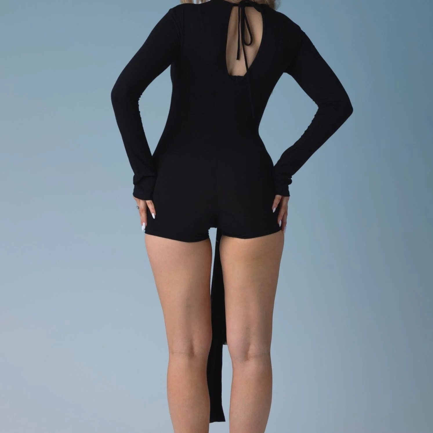 MISI Tie Jumpsuit Black - Image 2