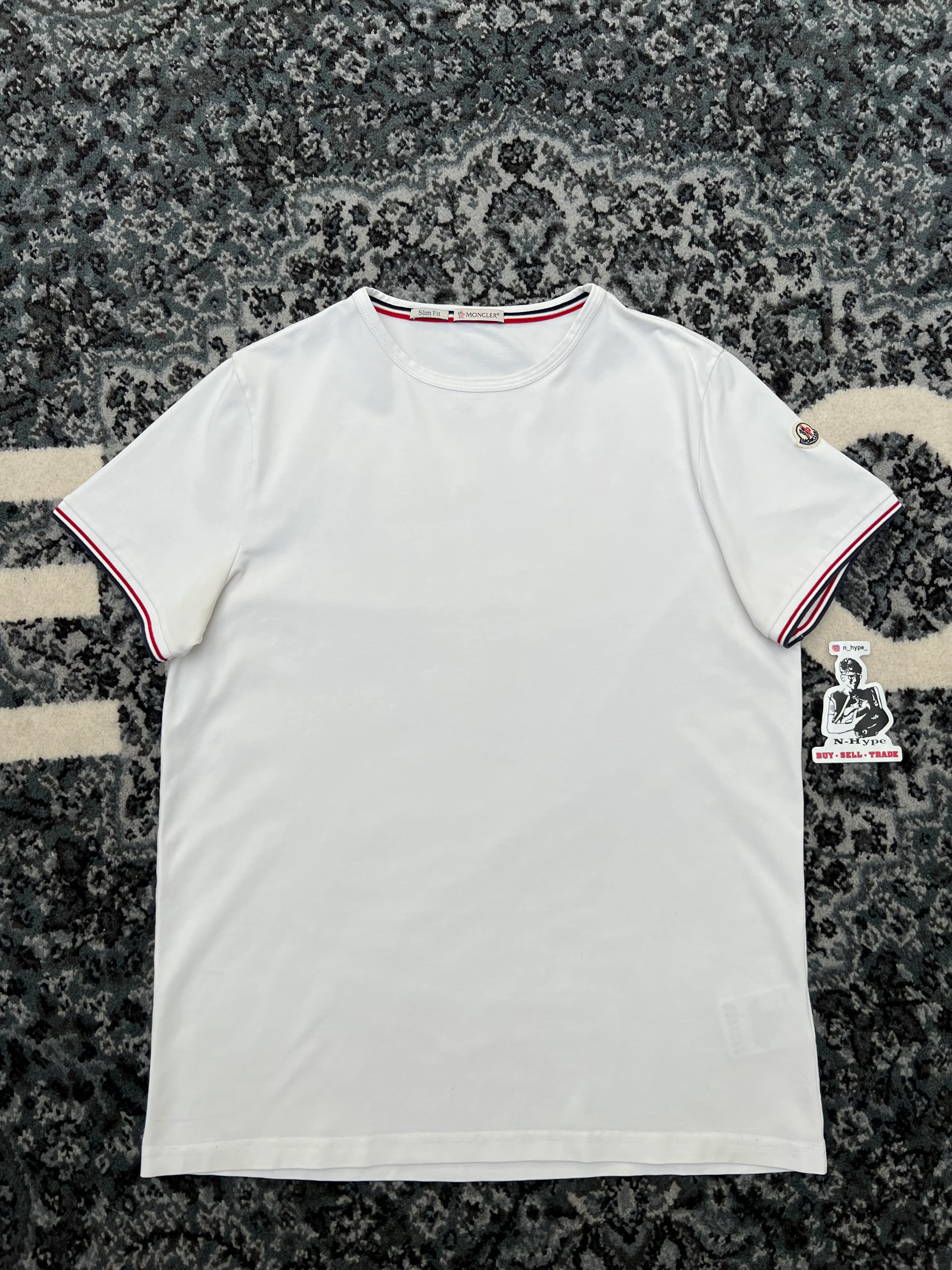 Moncler Cotton Jersey T-shirt White