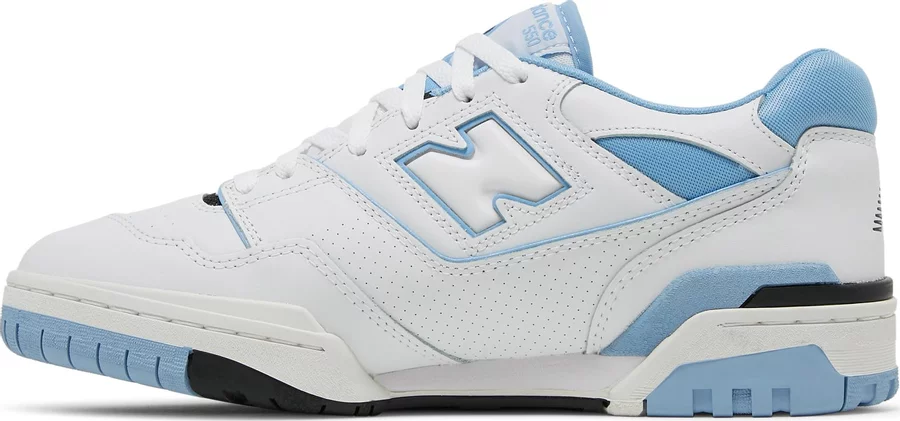 New Balance 550 UNC White University Blue - Image 2