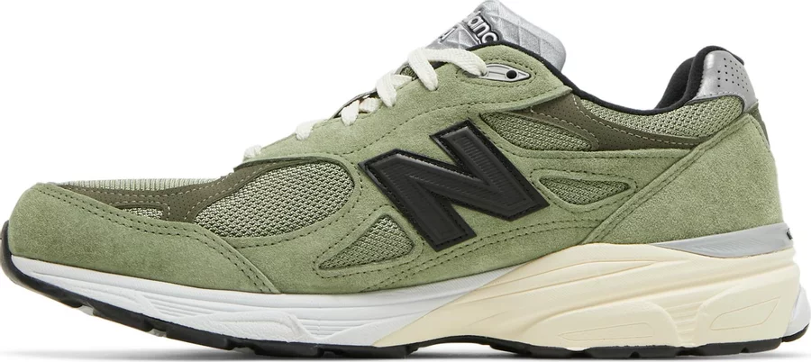 New Balance 990v3 MiUSA JJJJound Olive - Image 2