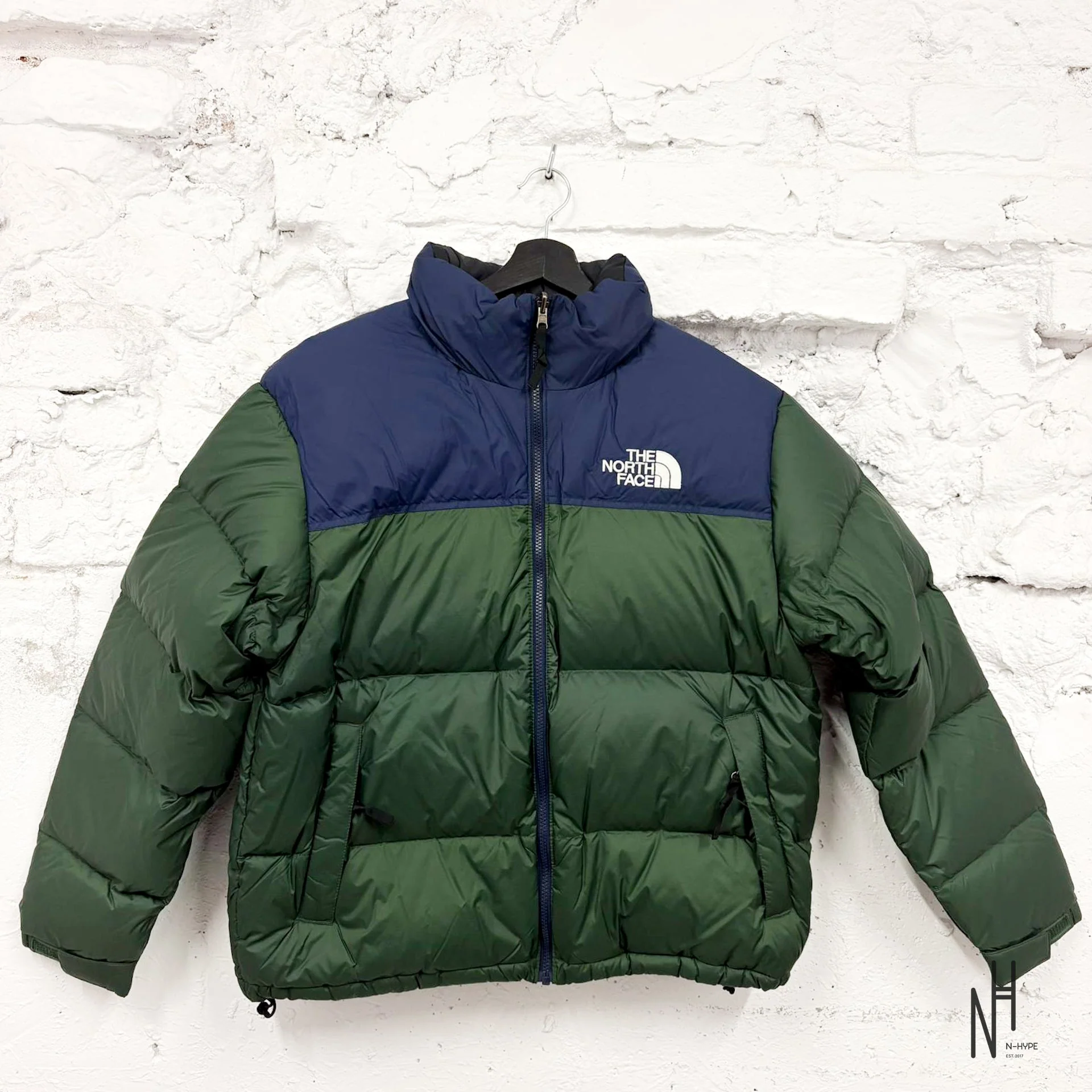 The North Face 1996 Retro Nuptse 700 Fill Packable Jacket Green/Blue