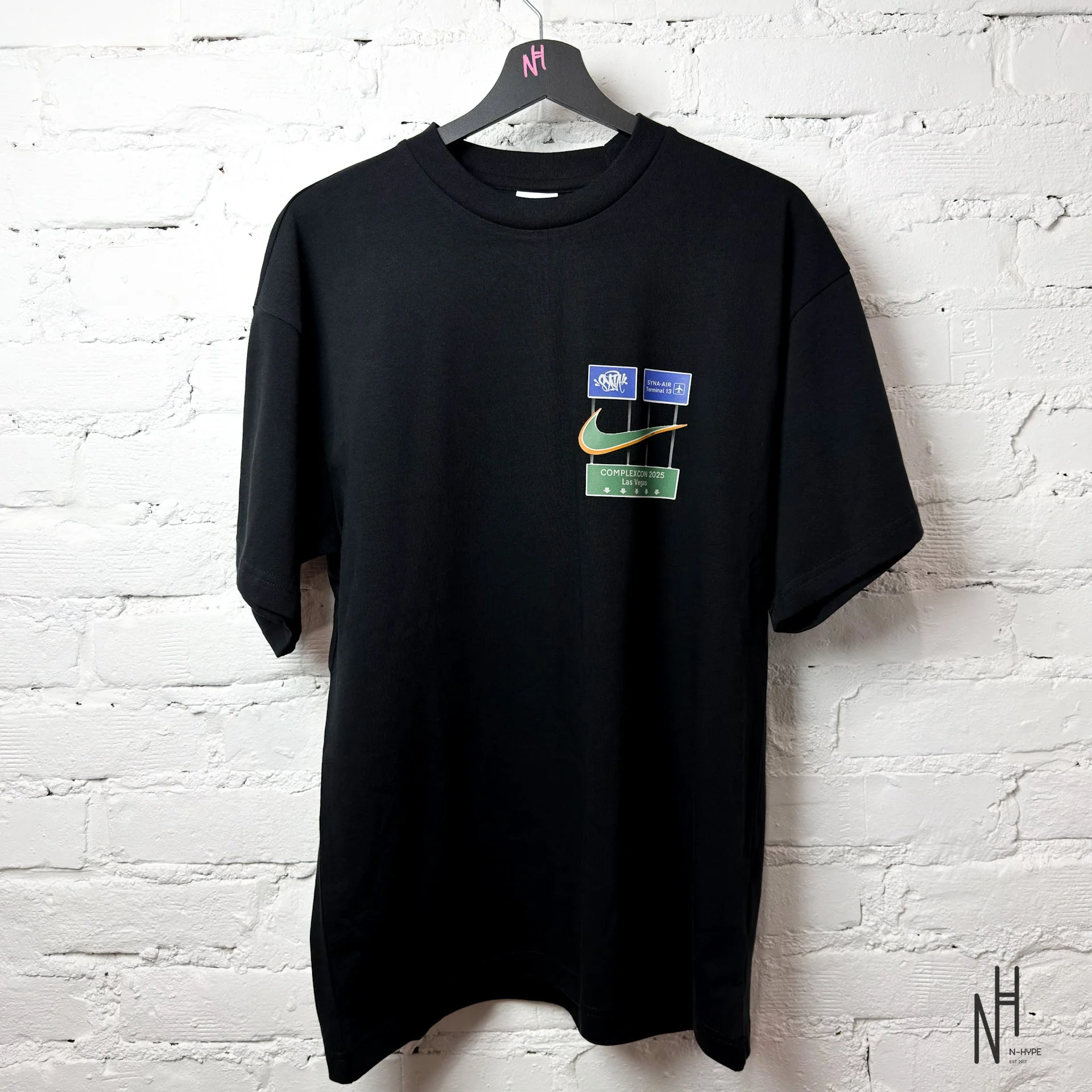 ComplexCon Nike x Syna Printed T-Shirt Black