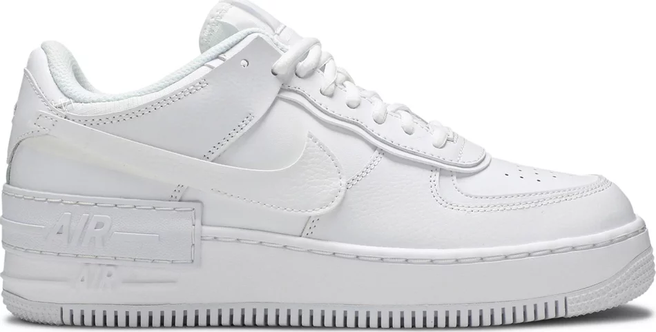 Nike Air Force 1 Low Shadow Triple White (W)