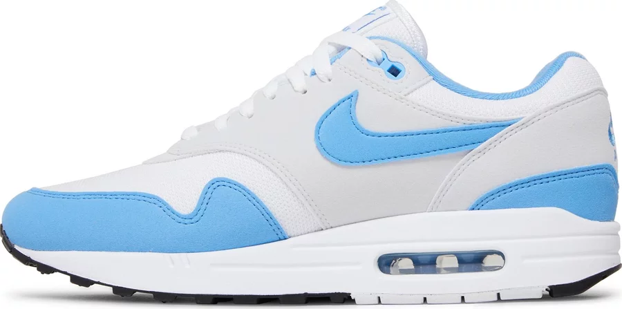 Nike Air Max 1 White University Blue - Image 2