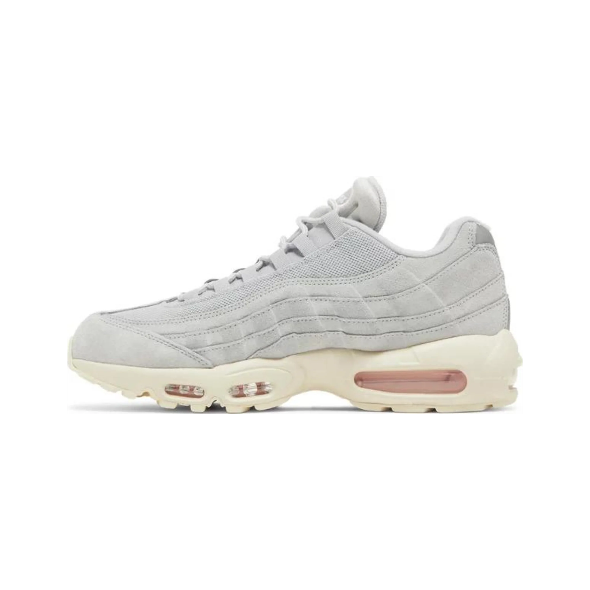 Nike Air Max 95 Grey Fog Pink Foam - Image 2