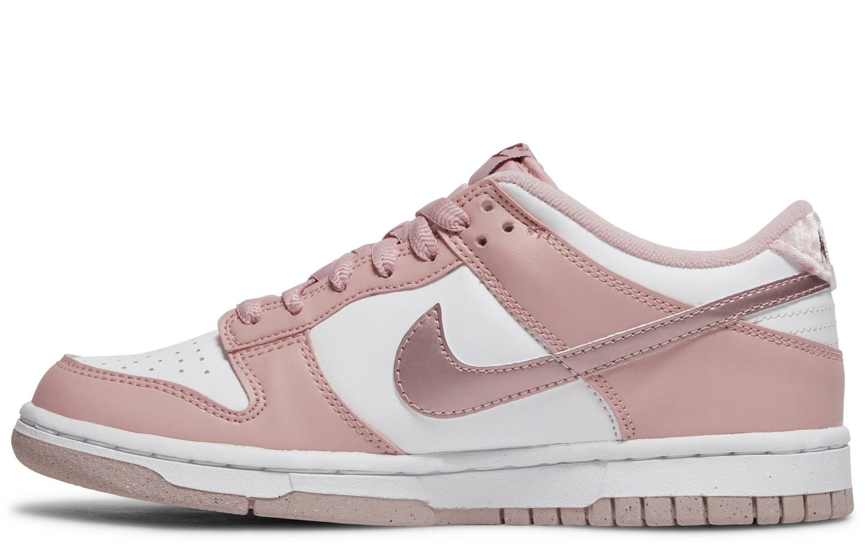 Nike Dunk Low Pink Velvet (GS) - Image 2