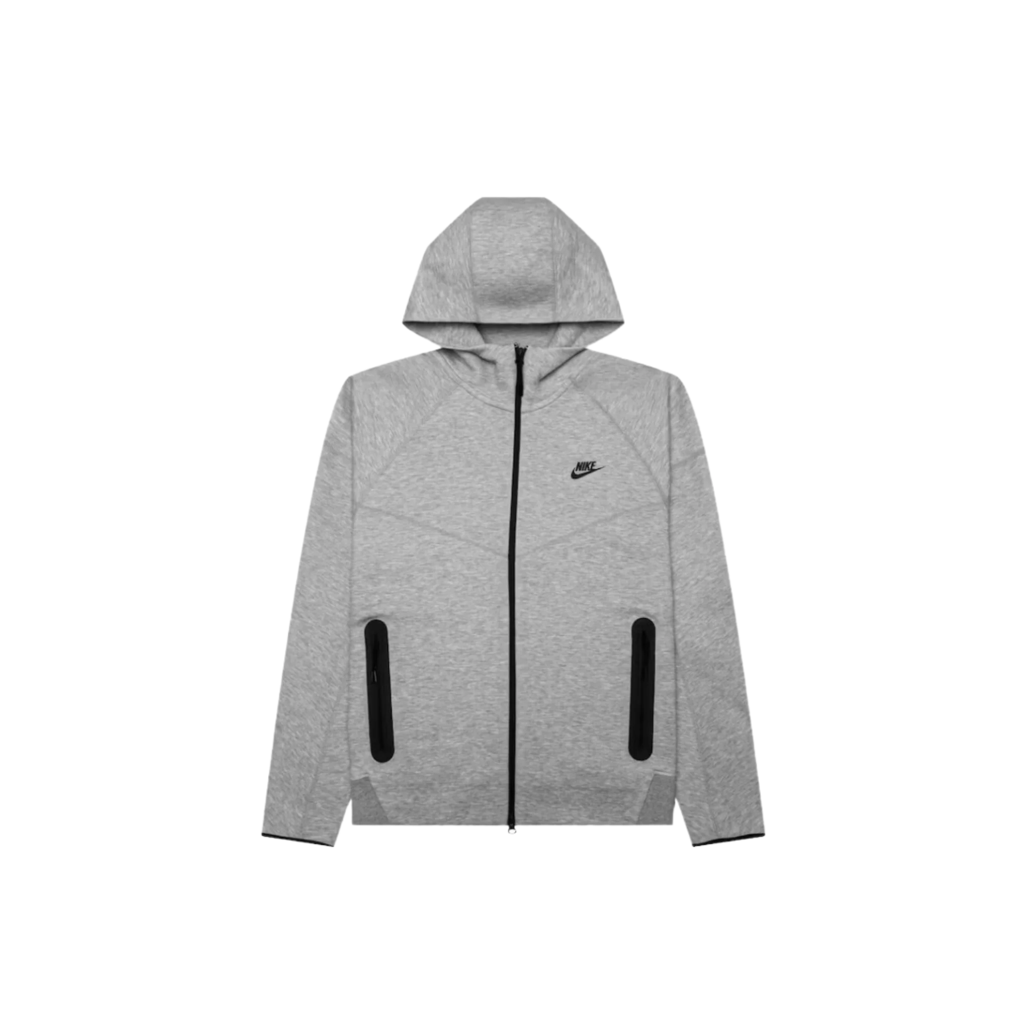 Nike Sportswear Tech Fleece Windrunner Full-Zip Hoodie Light Grey