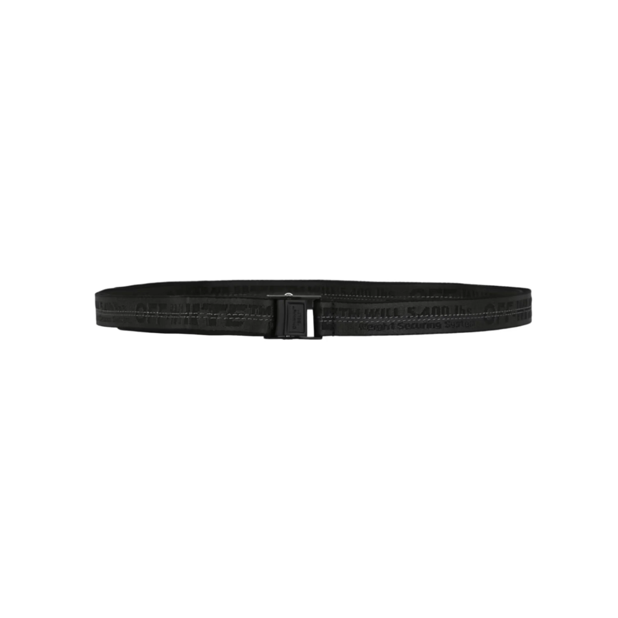 OFF-WHITE Mini Industrial Logo Belt Black - Image 2