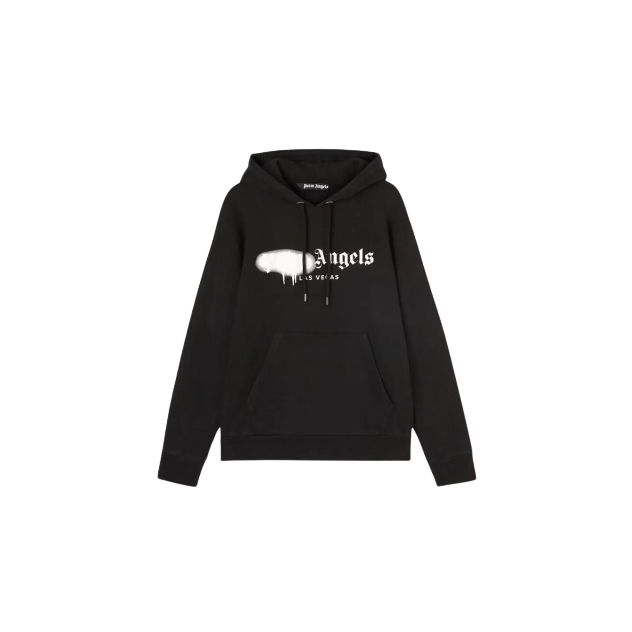 Palm Angels Las Vegas Sprayed Hoodie Black/White